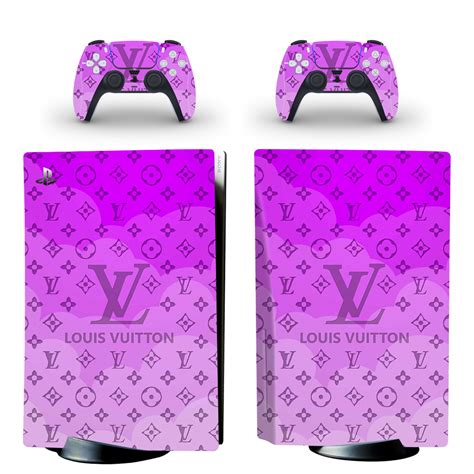 louis vuitton ps4 controller skin|Lavender Color Louis Vuitton Pattern PS5 Skin Sticker.